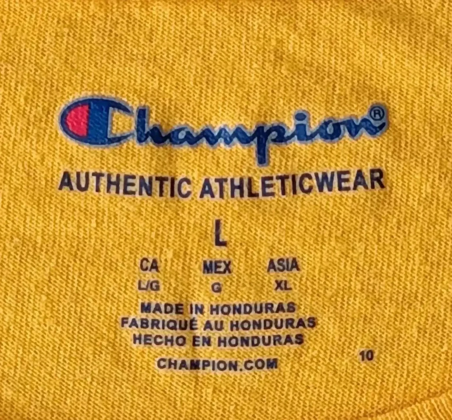 Camiseta Champion amarilla Talla L – photo 8